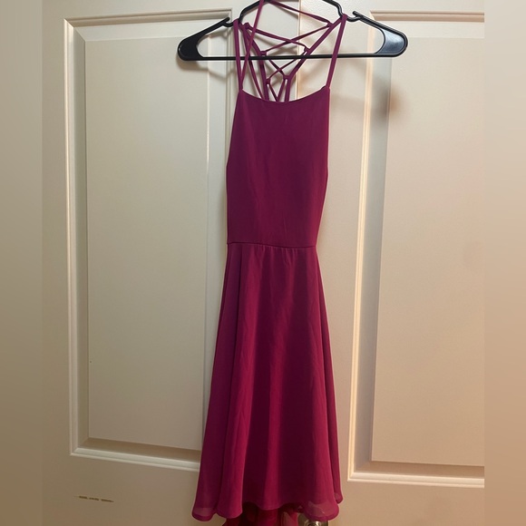Lulu’s Good Deeds Lace-Up Skater Dress (Speak Now for Eras Tour!!) - Picture 8 of 9